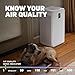HATHASPACE HSP003 True HEPA Air Purifier for Home, Removes 99.9% of Dust, Smoke, Pet Dander, Odors, VOCs, Covers Up to 2800 Sq. Ft, Quiet Air Cleaner with Smart Sensor for Bedroom & Large Rooms