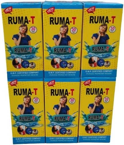 Ruma T Capsule (Pack Of 6) - Multicolor
