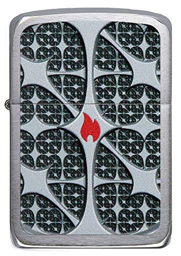 Zippo Mechero de latón para el día a día, estilo compacto individual 3