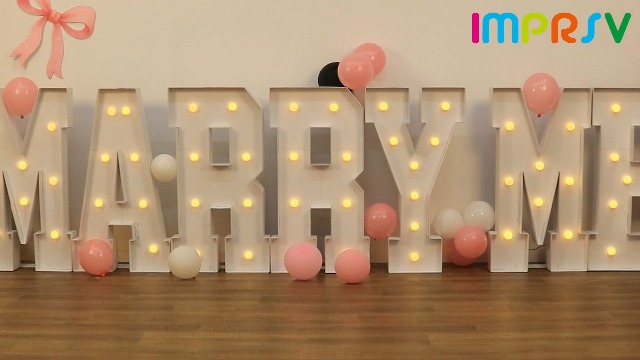 Will You Marry Me Wooden Tile Letters - Oversized Scrabble-Style Proposal Sign, 13 Tiles For Indoor/Outdoor - View #9