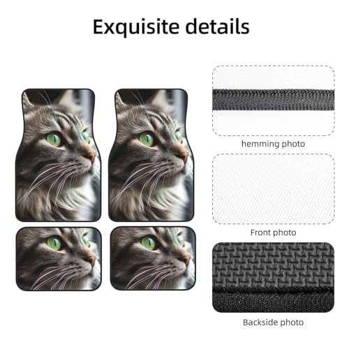 Tapis de sol voiture imperméable avec talonnette pour protéger les camions - 5