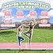 AKSPORT Inflatable Gymnatsics Mat Tumble Track 10ft 13ft 16ft 20ft 23ft Air Tumbling Mat with Air Pump for Home Use/Training/Cheerleading/Yoga