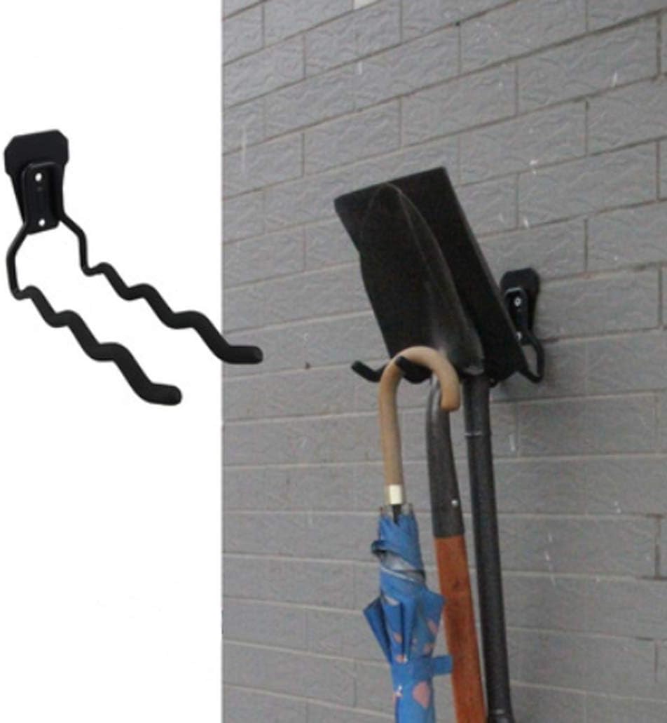 Garage Tool Storage Rack, Heavy Duty Garden Tool Organizer Wall Mount Garage Hooks, Power Tool Hanger String Trimmer Hangers (1 Pcs) - - 