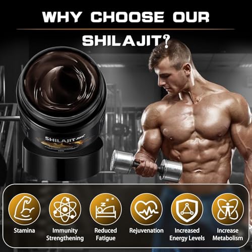 Shilajit Himalayan Organic Resin,50G Gold Grade 100% Pure Himalayan Shilajit With Fulvic & Humic Acid & 85+ Trace Minerals Complex For Energy, Strength & Immunity For Men & Women (50G) - 5