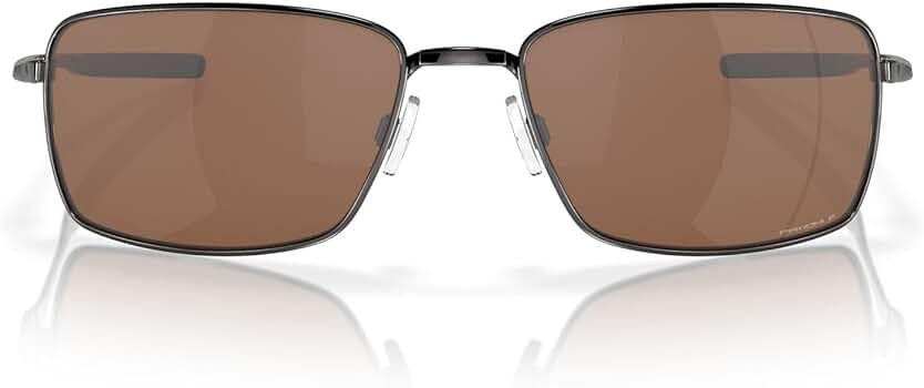 小物 OAKLEY Pendant 4.1 sunglasses Y2K Oakley Men's OO4075 Square Wire Rectangular Sunglasses, Tungsten