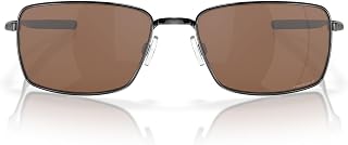 Oakley Men's OO4075 Square Wire Rectangular Metal Sunglasses