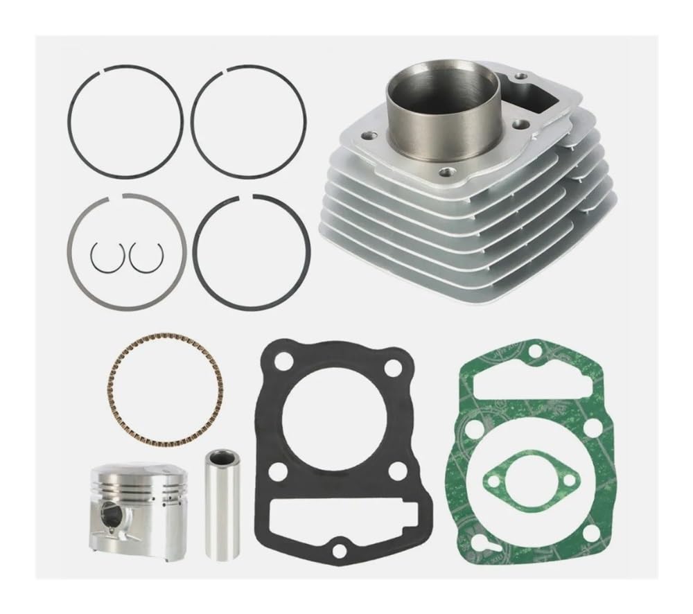 Kit Cylindre 61mm pour réparer perte compression moteur CB125S XL125 fatigué
