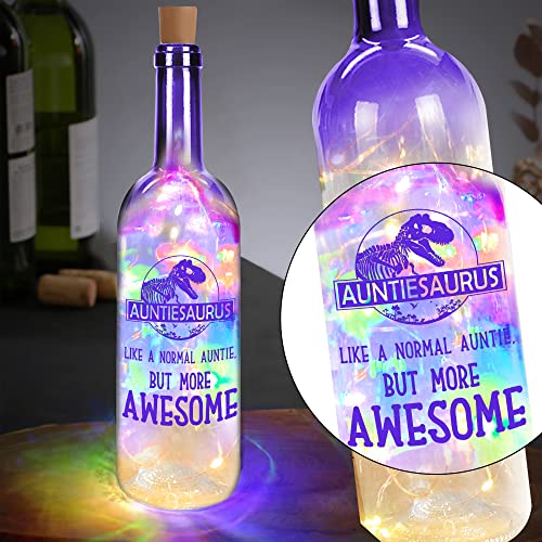 Aunt Gifts - Room Decor - Birthday Party Decorations - Aunt Birthday Mothers Day Gifts For Aunt From Niece Nephew - Best Aunt Ever Gifts - Best Auntie Gifts - Fairy Wine Bottle Lights With Cork #TOP3