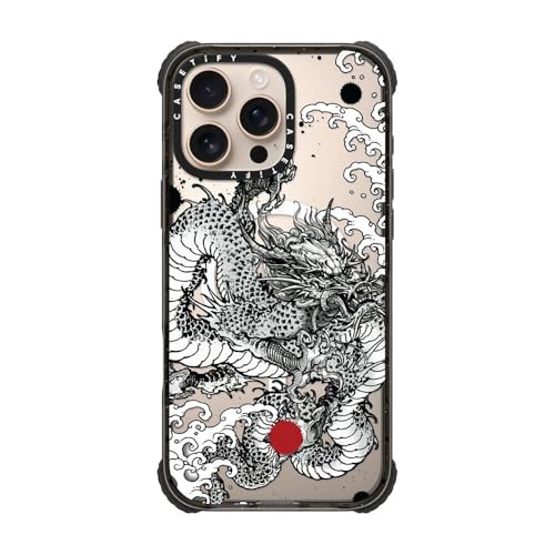 Coque iPhone 16 Pro Max CASETiFY Ultra Impact compatible Magsafe dragon