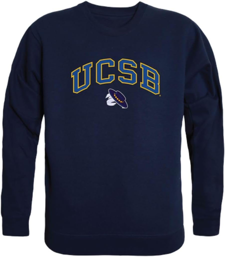 W Republic UCSB University of California Santa Barbara Gauchos Campus Crewneck Pullover Sweatshirt Sweate