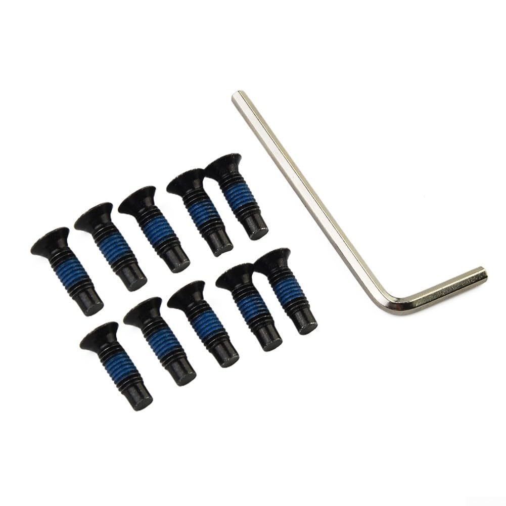 Kit de tornillos de montaje para scooter eléctrico Ninebot Max G30 ES1 ES2 ES4 F, pernos de acero inoxidable, 10 piezas