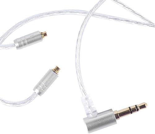 Miniatura 5 de Linsoul TIN HiFi T4 0.394 in Carbon Nanotubo Dynamic Driver In-Ear Monitor Auriculares, carcasa de metal ultra suave, con cable MMCX plateado