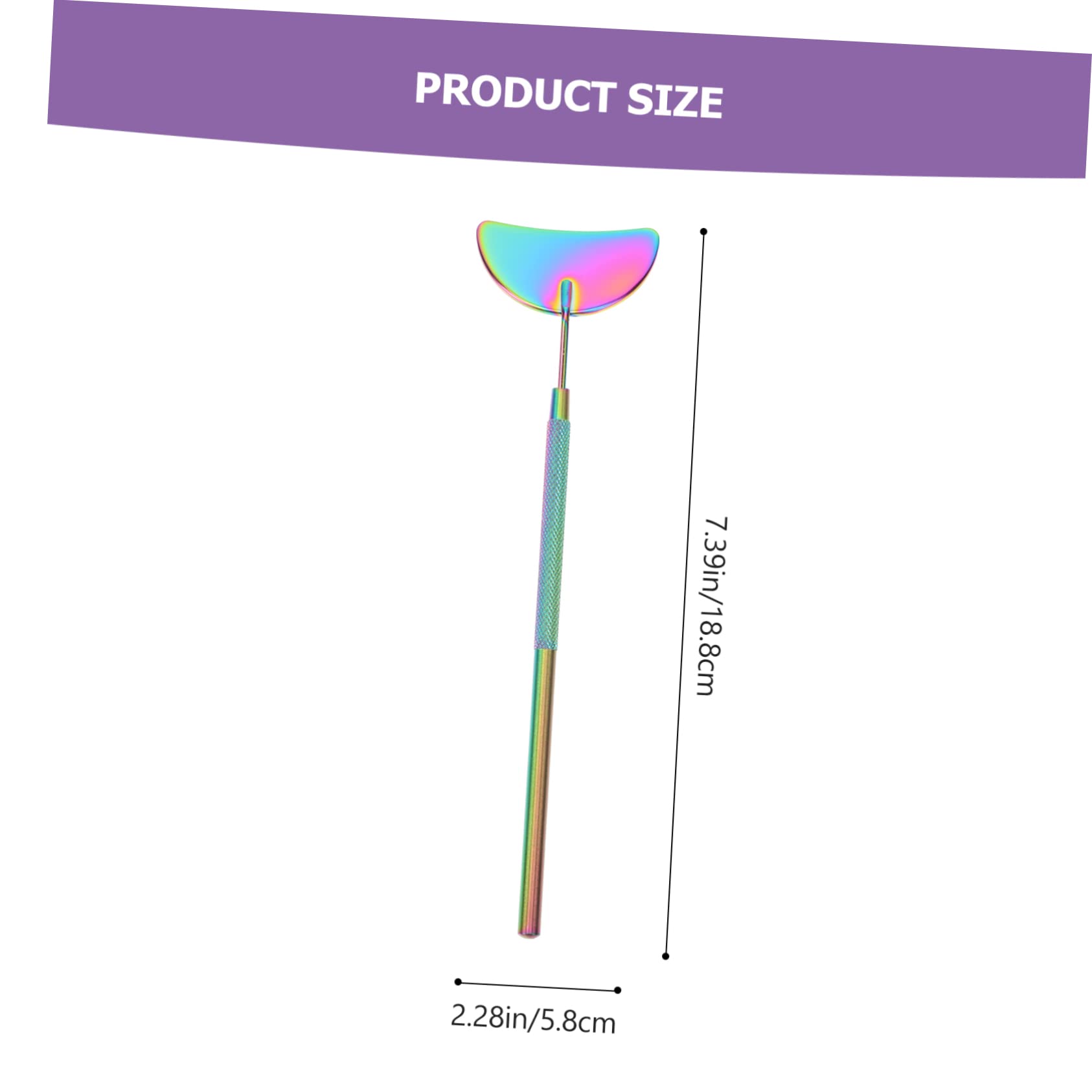 IWOWHERO Eyelash Kit for Beginners Lash Mirror Curler Spoolies Rod and Lash Grafting Auxiliary Tools