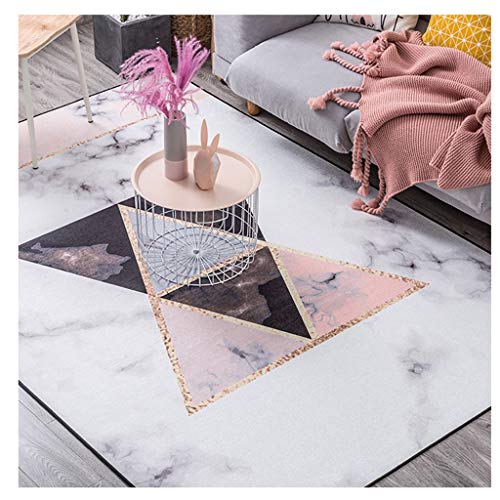 tapijt Nordic Rugs zacht tapijt Kinderkamer speelmat Modern Slaapkamer Nachtlampjes karpetten Grote Bedside Carpet for de woonkamer Vloerkleden (Color : A, Grootte : 200 * 300CM) - Afbeelding 3