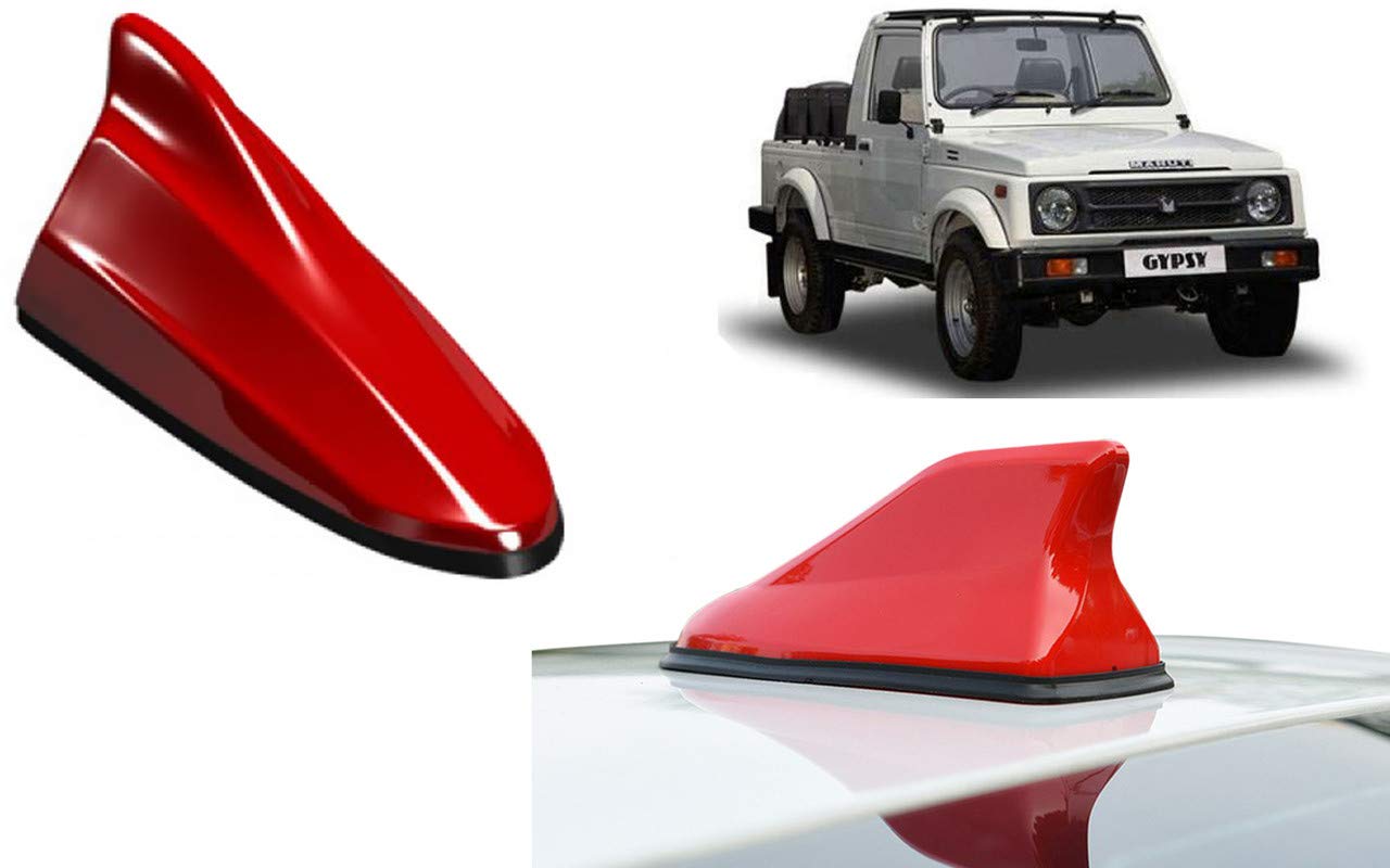 Auto Kite - Red Car Shark Fin Signal (AM/FM) Receiver Antenna for - Gypsy King