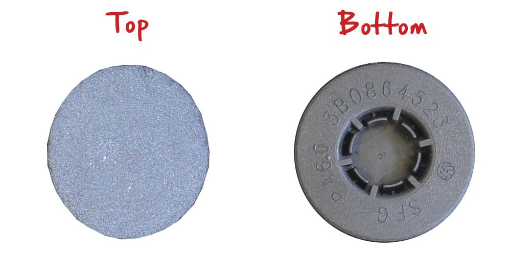 JVL 3298 Fully Tailored 4 Piece Car Mat Set with 2 Clips, Black