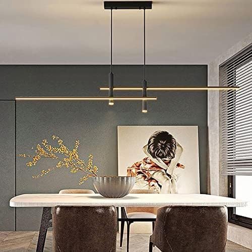 Lustre LED réglable intensité variable suspension îlot cuisine