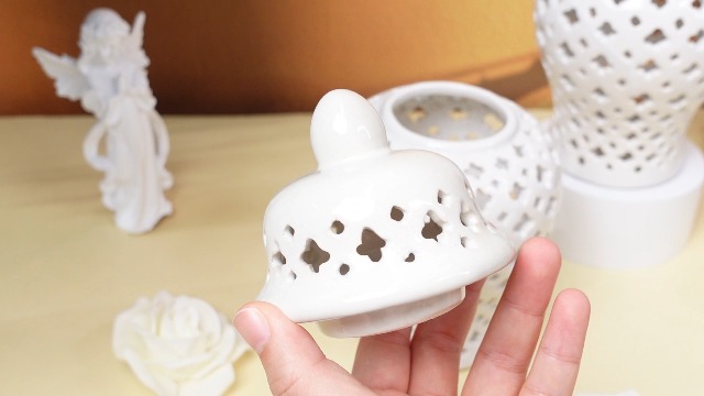 ジャンクジャーナル雑記帳　Porcelain Heads2 Amazon.com: Zhehao 2 Pcs Ginger Jars for Home Decor 8.7 Inch Tall