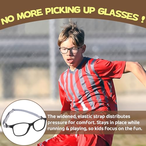Image of BiBiBear Bluelight Kids Glasses Unbreakable Glasses | TR90 Frame for New Year Gifts, 360 Flexible, Lightweight & Safe Eyeglasses for Kids Age 2-15