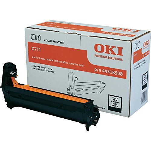 OKI C711 Laser Drum Unit Page Life 20000pp Black Ref 44318508