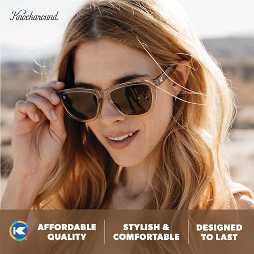 Image of Knockaround Square Polarized Sunglasses for Men & Women - UV400 Protection