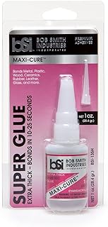 Bob Smith Industries BSI-135H Maxi-Cure Extra Thick Super Glue, 1 oz., Clear