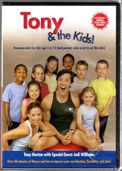 DVD TONY AND THE KIDS! With Tony Horton Book