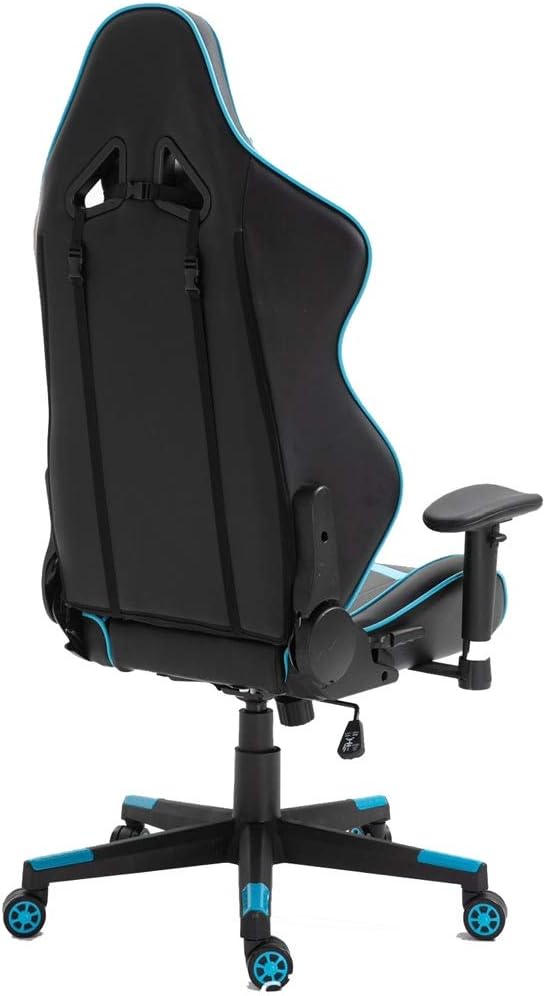 Renovation House Video Game Chairs High Back Racing Chair Pu Leather Bucket Seat Computer Swivel Office Chair (Color : Picture Color Size : 73X73X120CM)