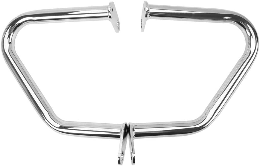 Motorcycle Engine Guard Crash Bar for Triumph Bonneville Bobber T100 T120 2017-2024 Speed Twin 900 2023-2025 Highway Bumper Falling Body Frame Side Protection Set (Chrome)