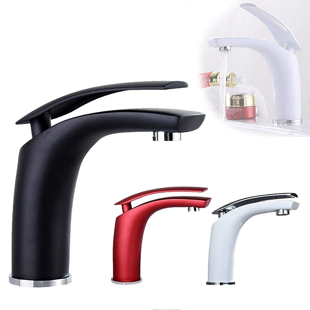 grifo para lavabo, Grifo de lavabo con agua fría y caliente