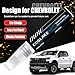 COSLAKE Car Touch Up Paint(Black(GBA/WA8555)) for Chevrolet, Car Paint Scratch Repair Kit, Quick & Easy Solution to Repair, 2 in 1 Scratch Remover Pen with Color-Matched