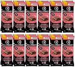 Ross Chocolates ™ Bars de chocolat gourmands, crémeux, fondus dans votre mouth, sans sucre, sans Stevia Afteraste, bon pour les diabétiques, fabriqué à Vancouver, Canada. 24 x 34g Barres Chocolat au lait