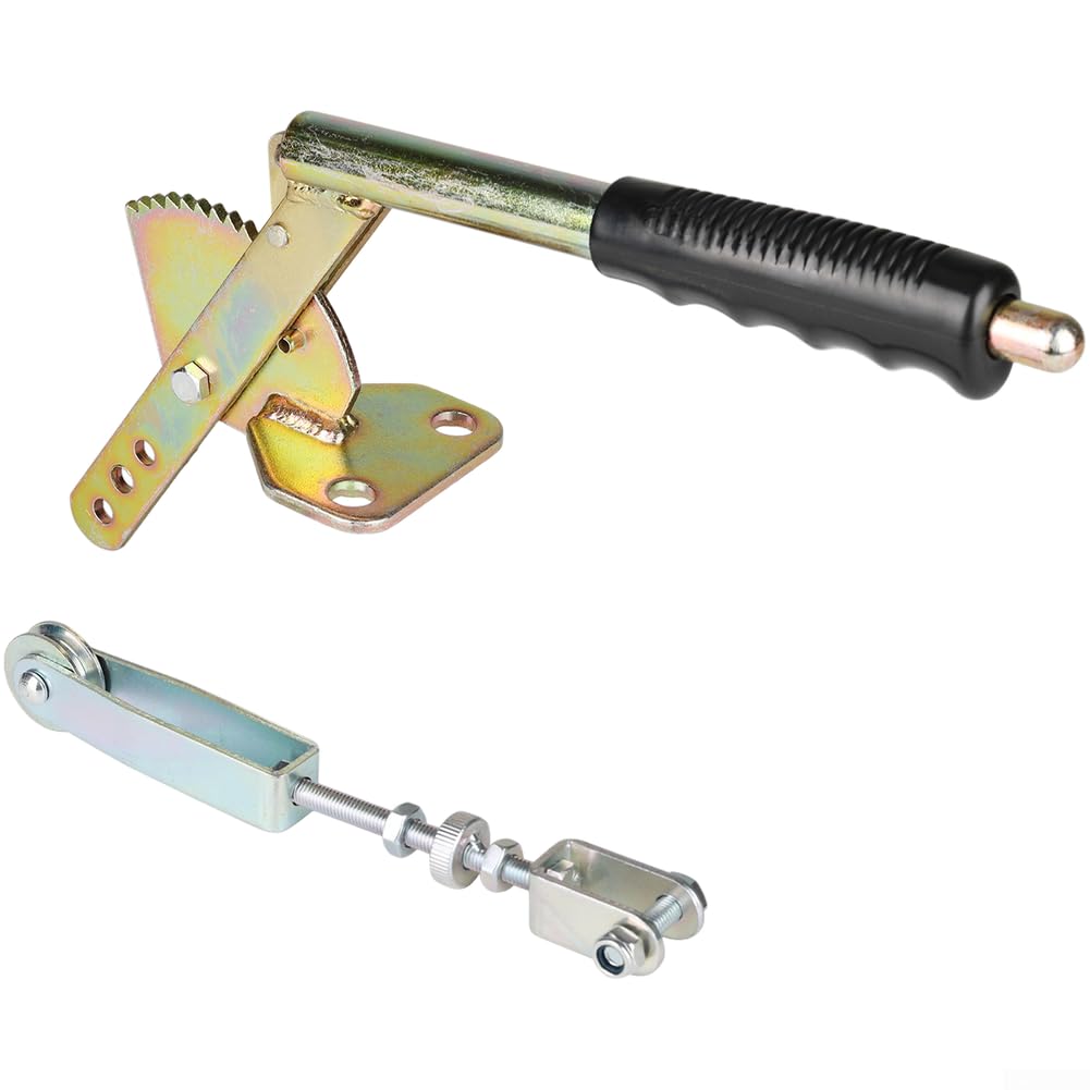 Ricambio per leva del freno a mano per rimorchio, accessorio per rimorchio per roulotte, compatibile con vari modelli di rimorchi (freno a mano + regolatore)