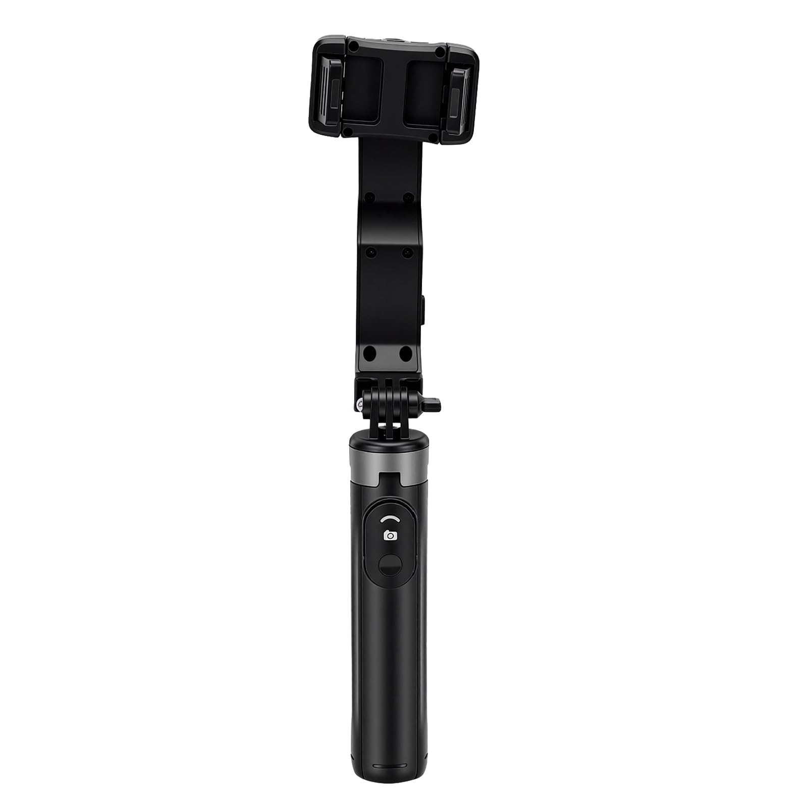 ANGGREK Stabilisateur Téléphone Mono-axe, Trépied Perche à Selfie, 101cm avec Lampe de Remplissage et Télécommande Bluetooth, pour Vlog Enregistrement Vidéo Diffusion en Direct