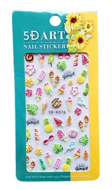 ZUGAD Multidesign 5D Holographic Nail Stickers – Pink Embossed Flower & Leaf Art Decals with Butterflies for Elegant Nail Art & Resin Project Embellishment (1)-picture-16
