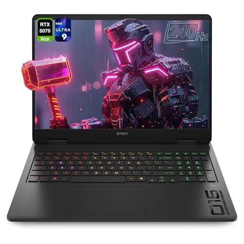 HP OMEN Slim 16 �Q�[�~���O�m�[�g�p�\�R�� Intel Ultra 9-285H 16GB DDR5 RAM 1TB PCIe SSD 16�C���` WQXGA (2560 x 1600) 240Hz �f�B�X�v���C Nvidia G-Force