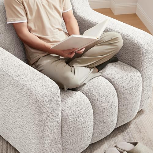 Sillón Plegable Boucle Beige miniatura 4