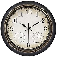 45 Min ST 14 Inches Retro Wall Clock, Silent Non Ticking Battery Operated Movement, Home/Wall item
