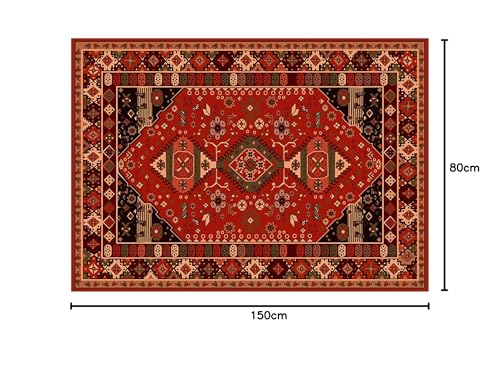 廊下敷き マルチロールカーペット 80 x 150 cm ペット 置くだけで吸着マット ずれない キッチンマット 滑り止めマット 泥落とし 滑り止め 無地 吸水 洗える エントランス 耐磨耗性 オールシーズン適用 抗菌防臭 軽量, H [2]