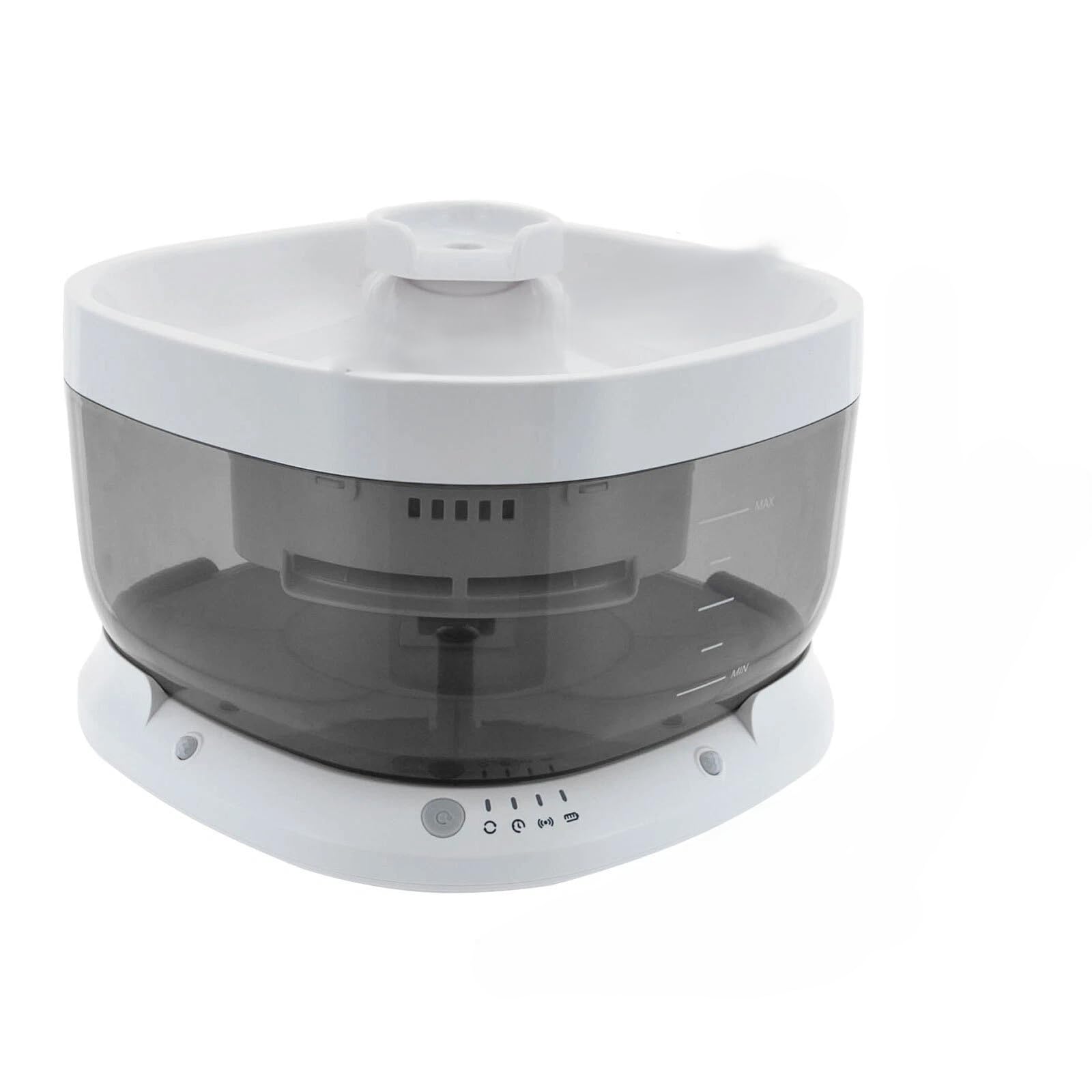Fuente para gatos de 7 l, silenciosa, para gatos, 25 días, duración de la batería, dispensador de agua para perros, fuente de agua para cocina, dormitorio, balcón