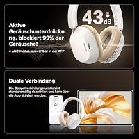 UGREEN HiTune Max5c Bluetooth Kopfhörer Over Ear mit Hybrid ANC – Ansicht 4