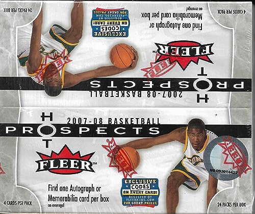 2007/08 Fleer Hot Prospects Basketball Factory Sealed 24