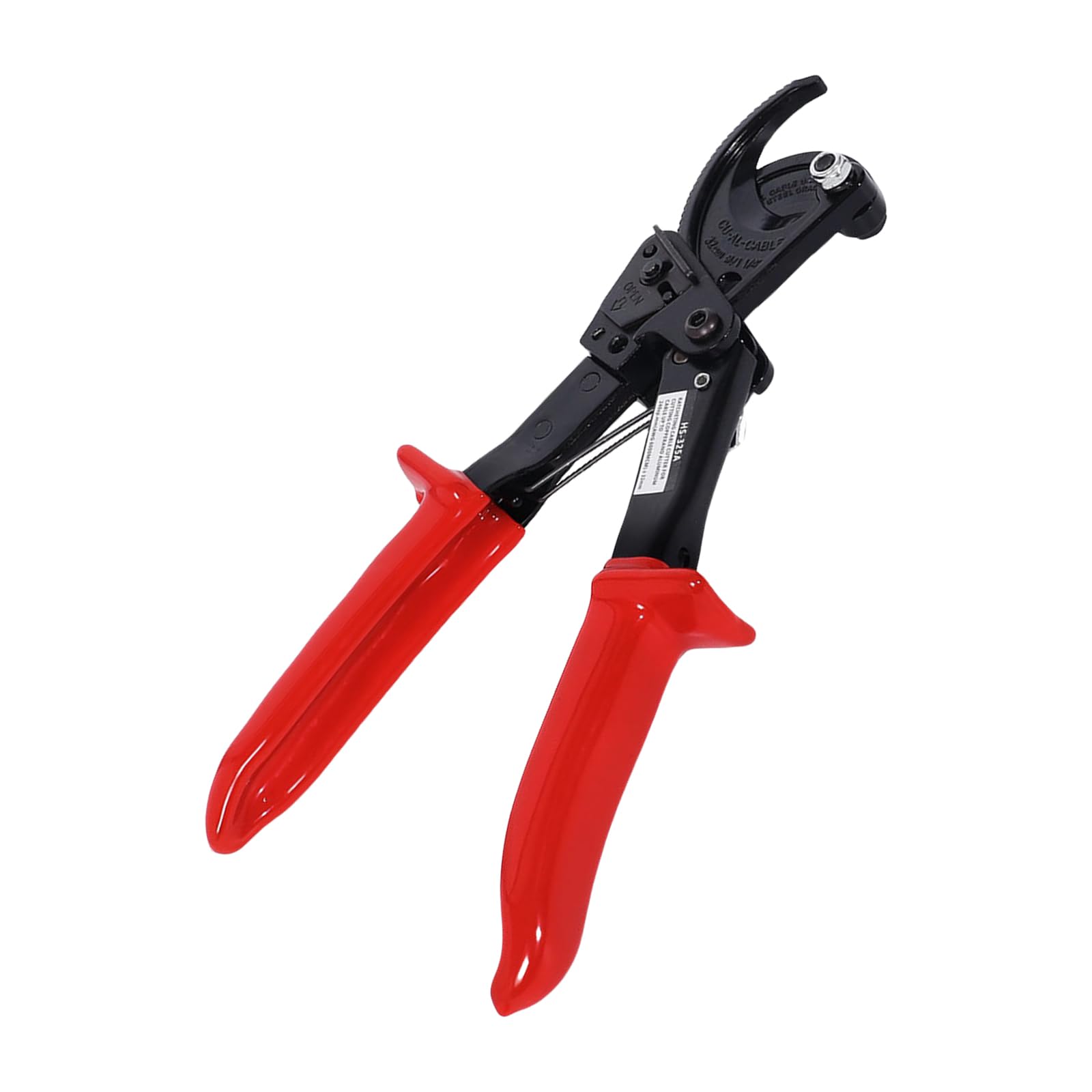 Msioytog Labor Saving Ratcheting Cable Cutter Insulated Wire Cutting Pliers Professional Ratcheting Crimper Tool Efficient Cable Cutting