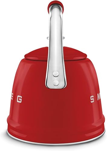 Miniatura 5 de SMEG Hervidor silbante retro para estufa - 2.4Q (rojo)