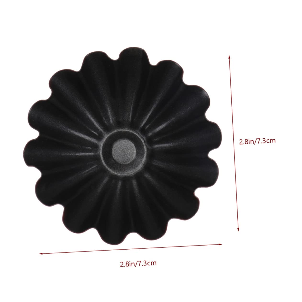 FUNOMOCYA 5 Pcs Stainless Steel Egg Tart Creative Baking for Pudding Cake Making Easy Clean Sturdy