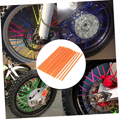 CALLARON 72 Peças Tampa Do Raio Da Bucha Do Raio Capa Do Casaco Jantes Acessórios De Motocicleta Plá