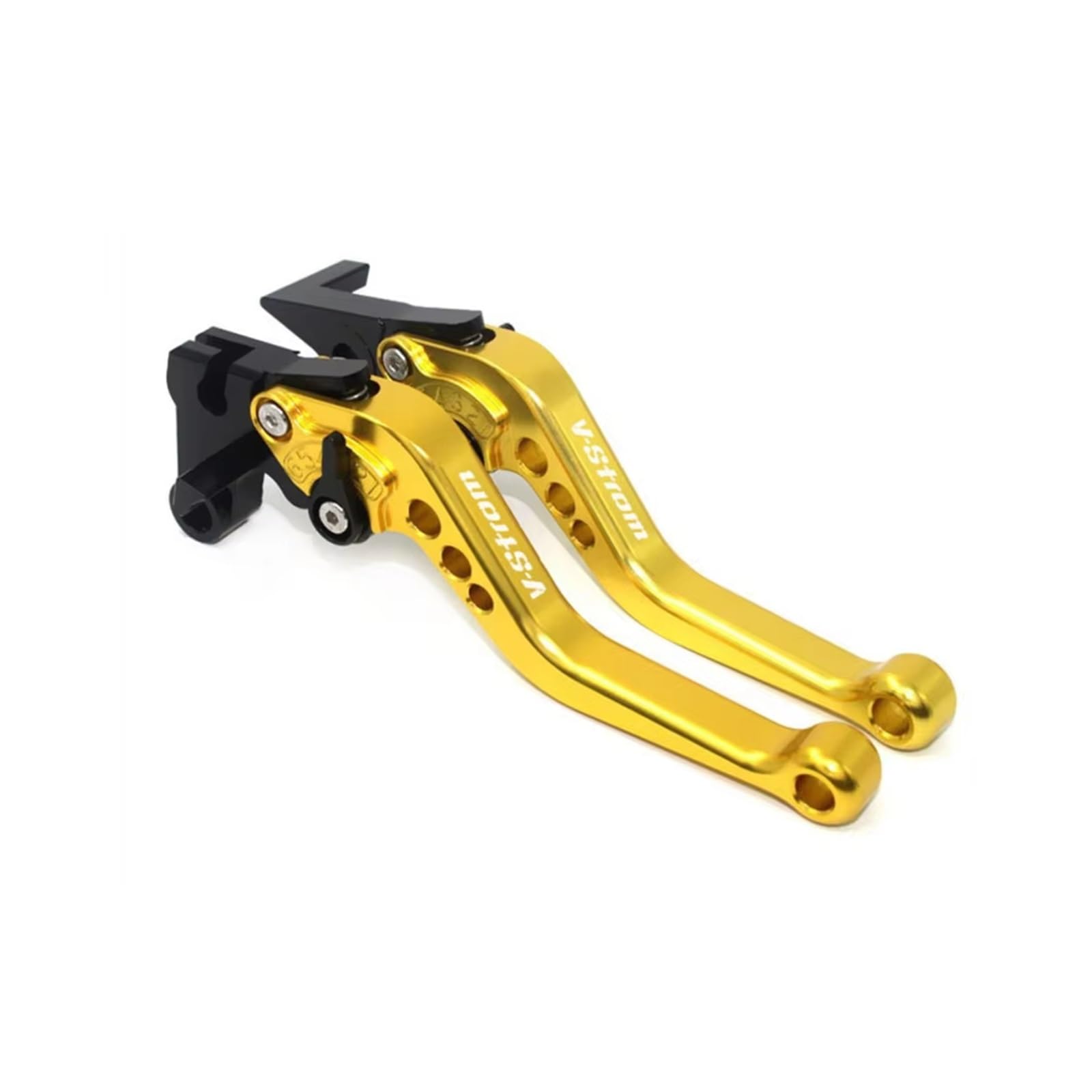Mingbereit H Motorcycle Brake Lever Motorcycle Cnc Clutc Brake Lever Adjustable Andle 6-Speed Adjustment For Suzuki For V-Strom Xt 2004-2010 Clutc Lever(H)