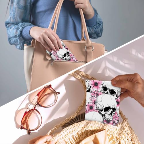 Image of Ocean Beach Glasses Case, Sunglasses Organizer Eyeglasses Case Glasses Cases Pouch For Men Women