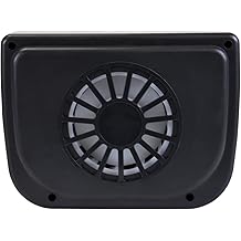 Koolatron AutoKool Solar Powered Car Window Fan - Exhaust Vent Air Circulation Cooling, Solar Operated Panel Portable Ventilation System for Parked Vehicles Truck, SUV, Van