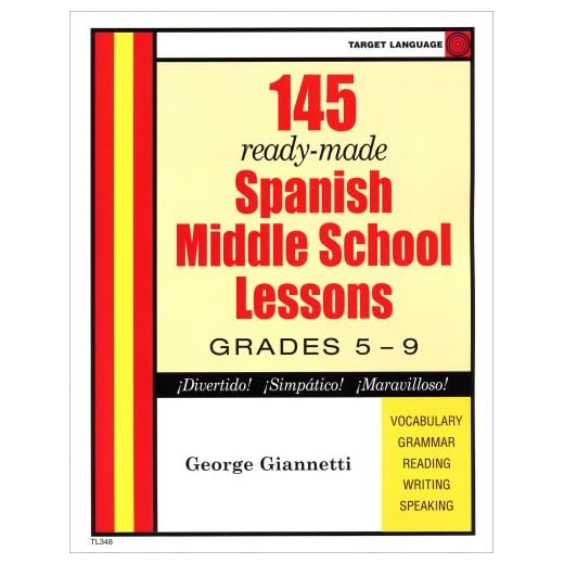 Spanish Middle School Lesson Plans (Spanish Edition)